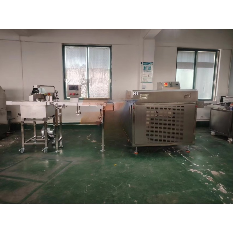 Chocolate Snack - Industrial Chocolate Enrobing Machine Complete Production