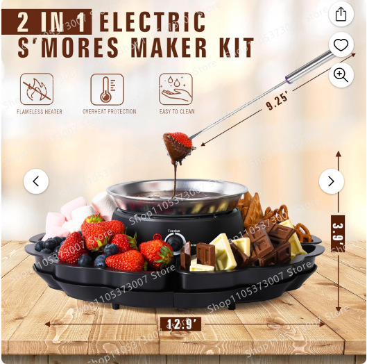 Chocolate Snack - Chocolate Cheese Electric Cooker Stainless Steel
