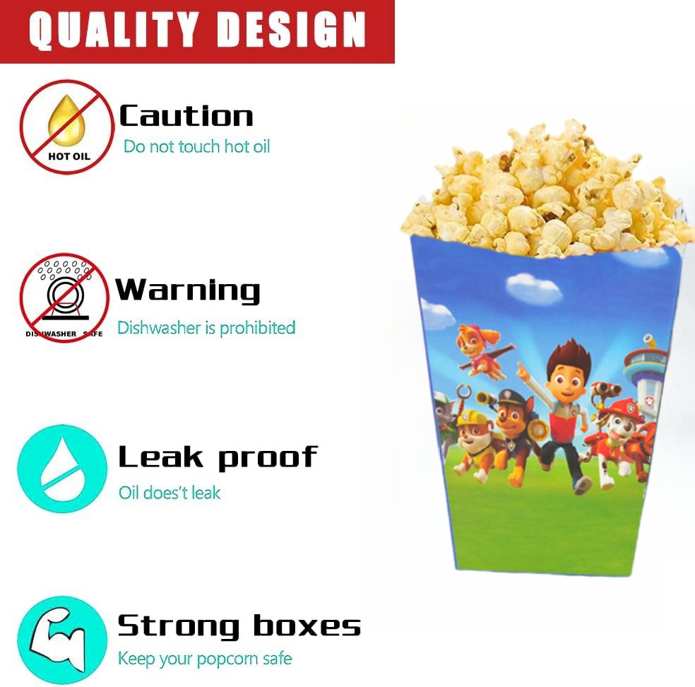 Skye Paw Patrol Popcorn Box Bi - đánh giá và giá Popcorn