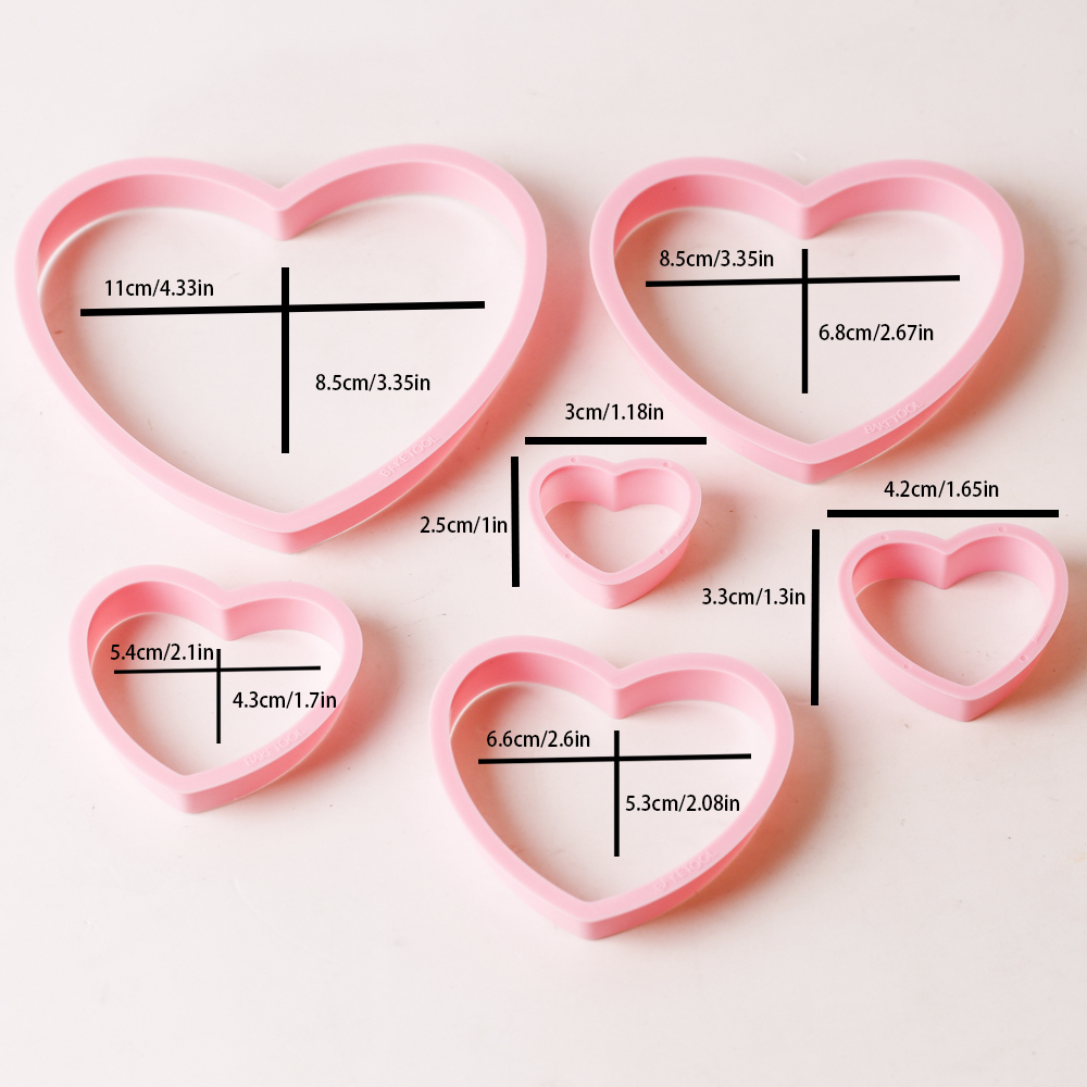 1set/3sets Pink Heart Star Flo - đánh giá và giá Cookies Pack