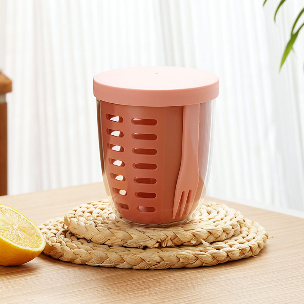 Large Salad Shaker Cup With Fo - đánh giá và giá Healthy Snacks Food