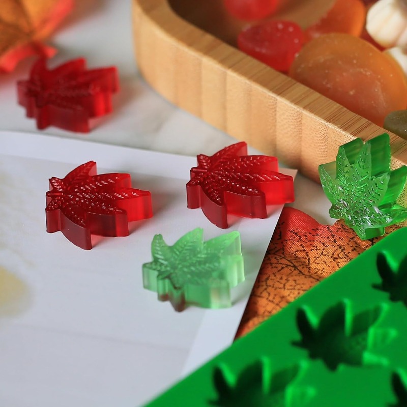Marijuana Cannabis Hemp Leaf S - đánh giá và giá Gummy Candy