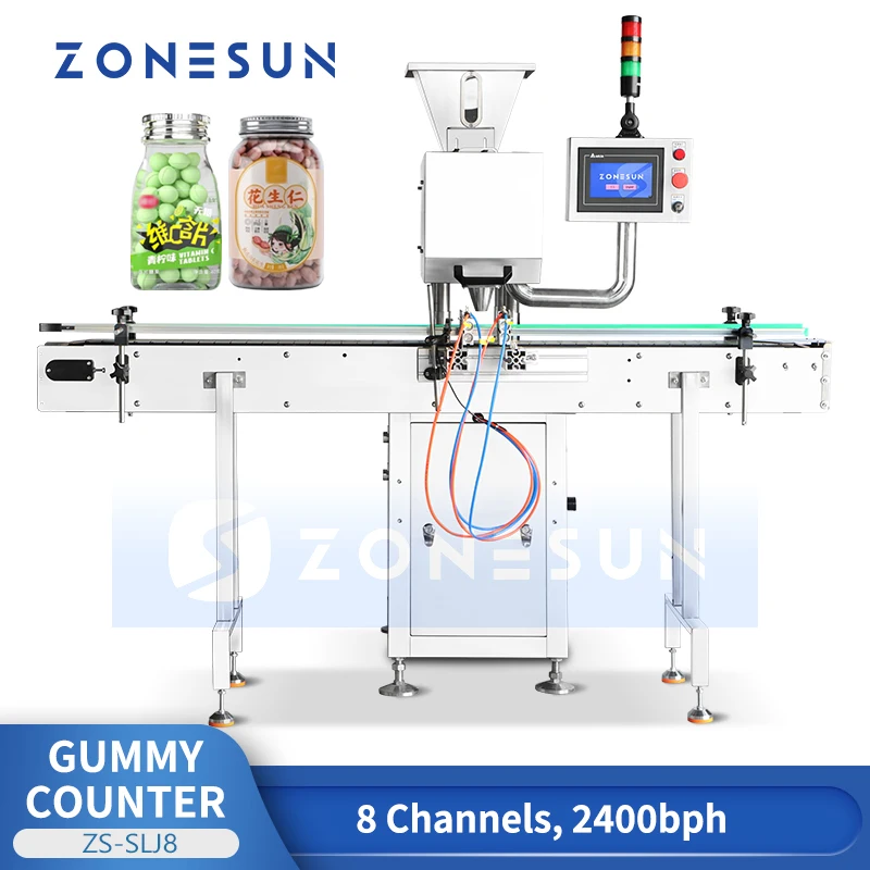 ZONESUN ZS-SLJ8 8 Channel Auto - đánh giá và giá Gummy Candy