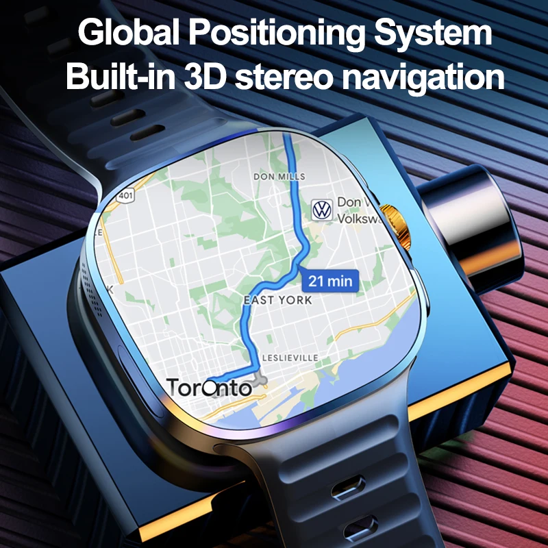 New Large Screen Smartwatch 4G - đánh giá và giá Seaweed Snack