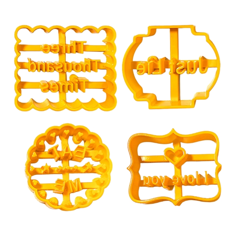 Bộ 4 Khuôn Làm Bánh Quy ABS Vớ - đánh giá và giá Cookies Pack
