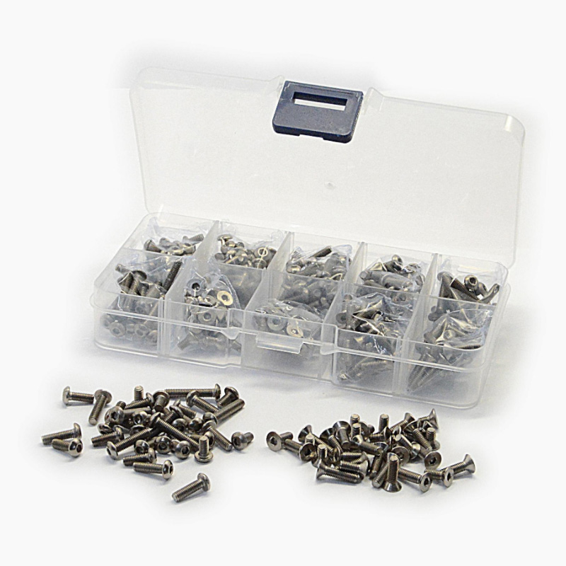 M3 Titanium Screw Assorted Set - đánh giá và giá Nuts Mix