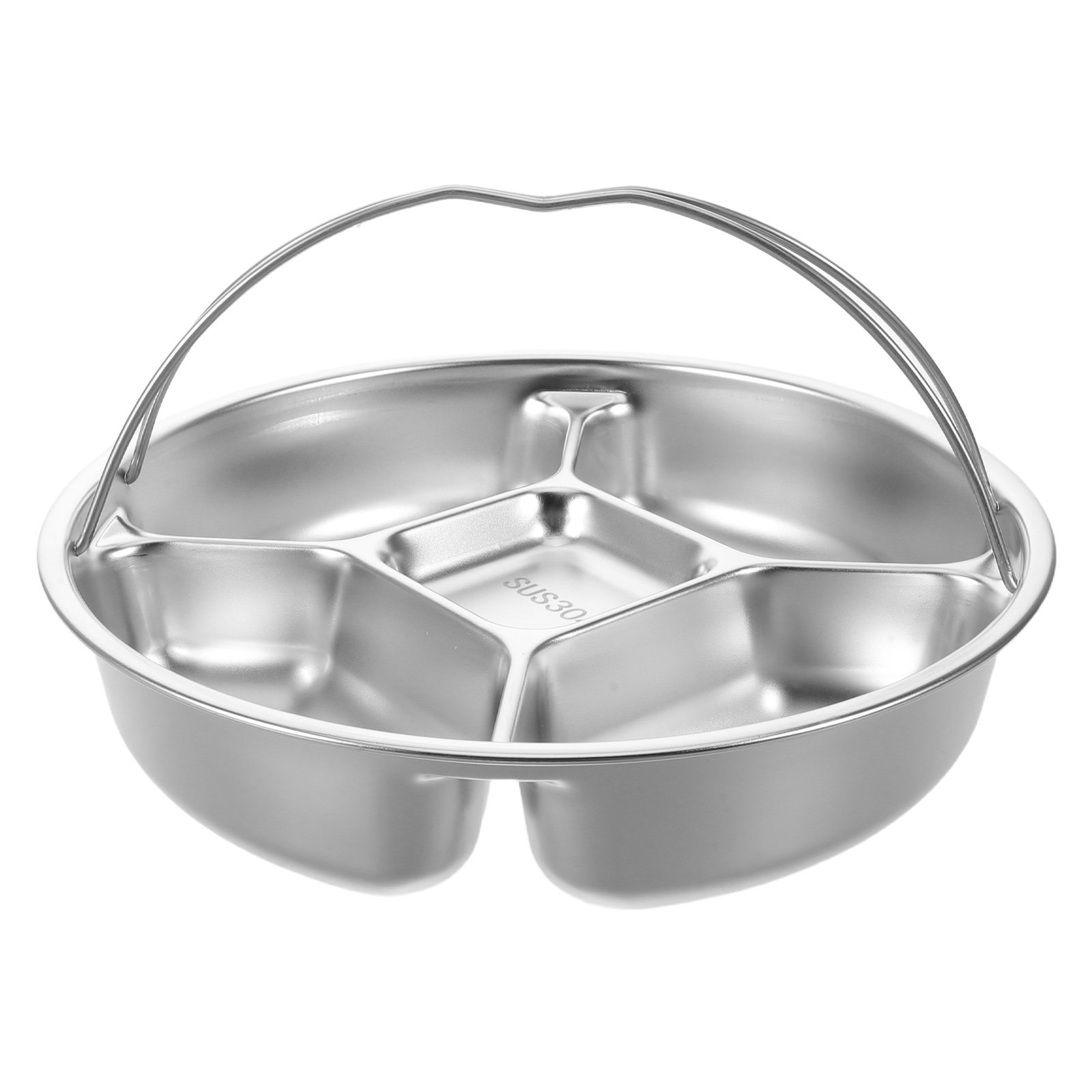 Stainless Steel Divided Servin - đánh giá và giá Healthy Snacks Food