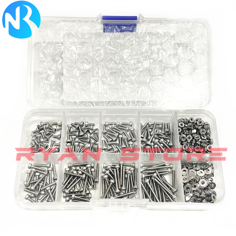 1 Box/660PCS M2*4 5 6 8 14 16M - đánh giá và giá Nuts Mix