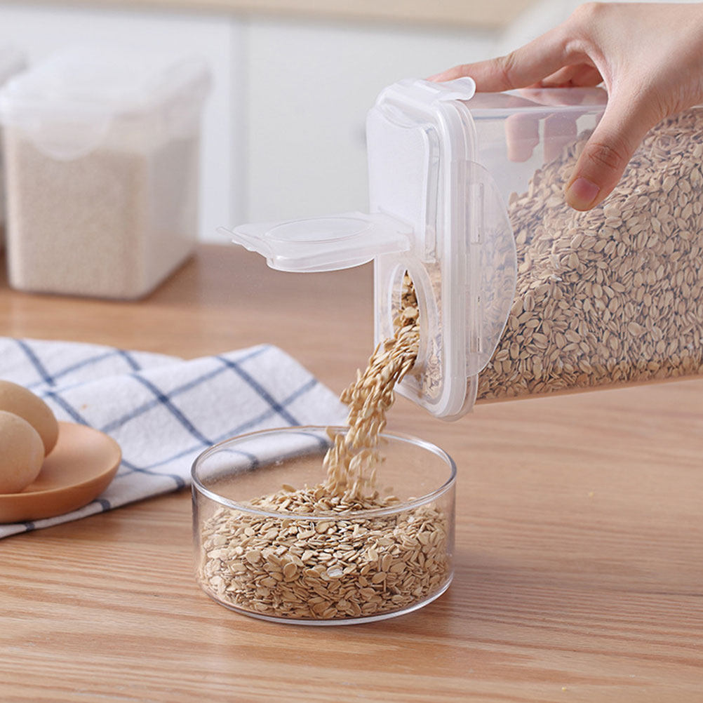 2Pcs Storage Jar Set Plastic A - đánh giá và giá Dried Fruit