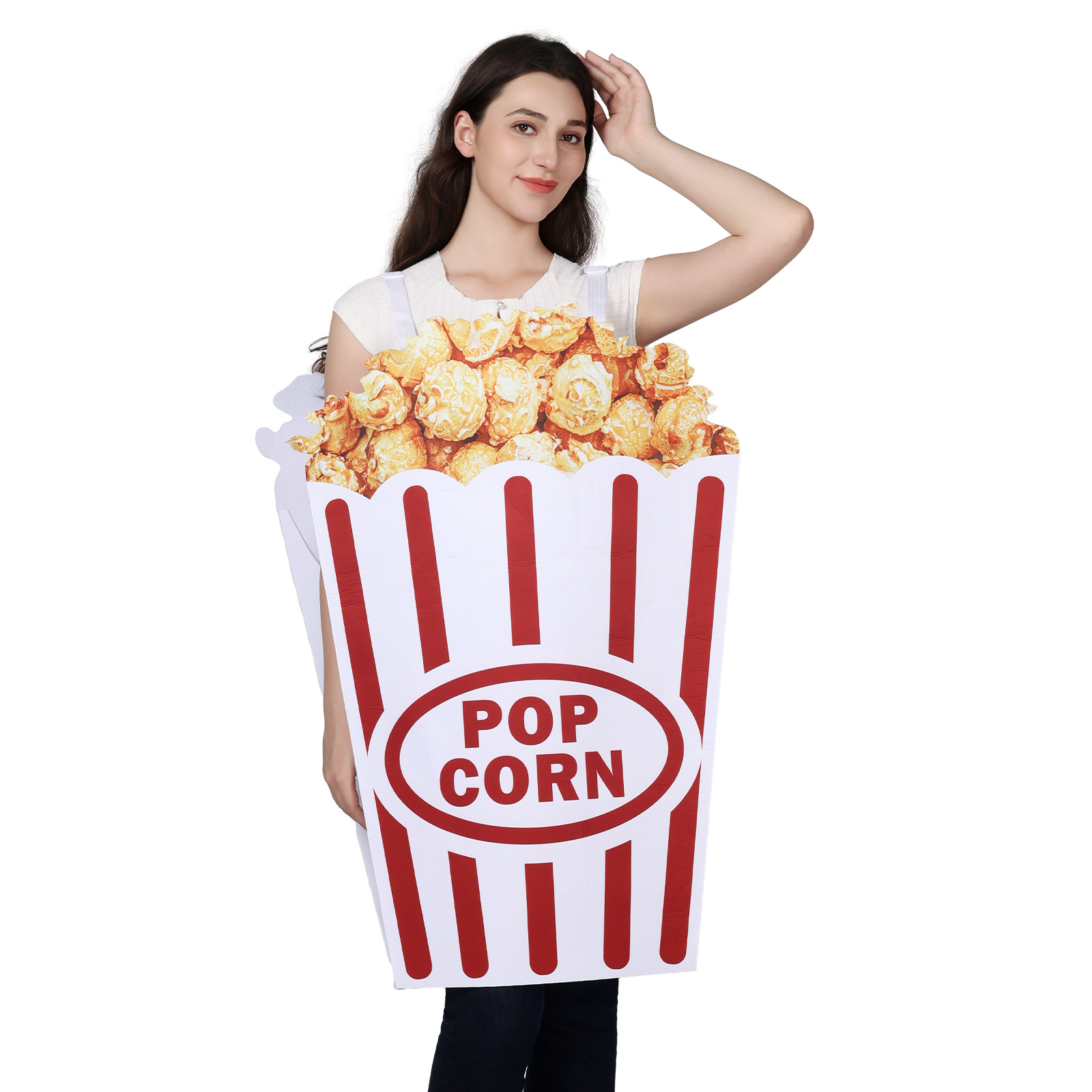 Adult Popcorn Box Costume Funn - đánh giá và giá Popcorn