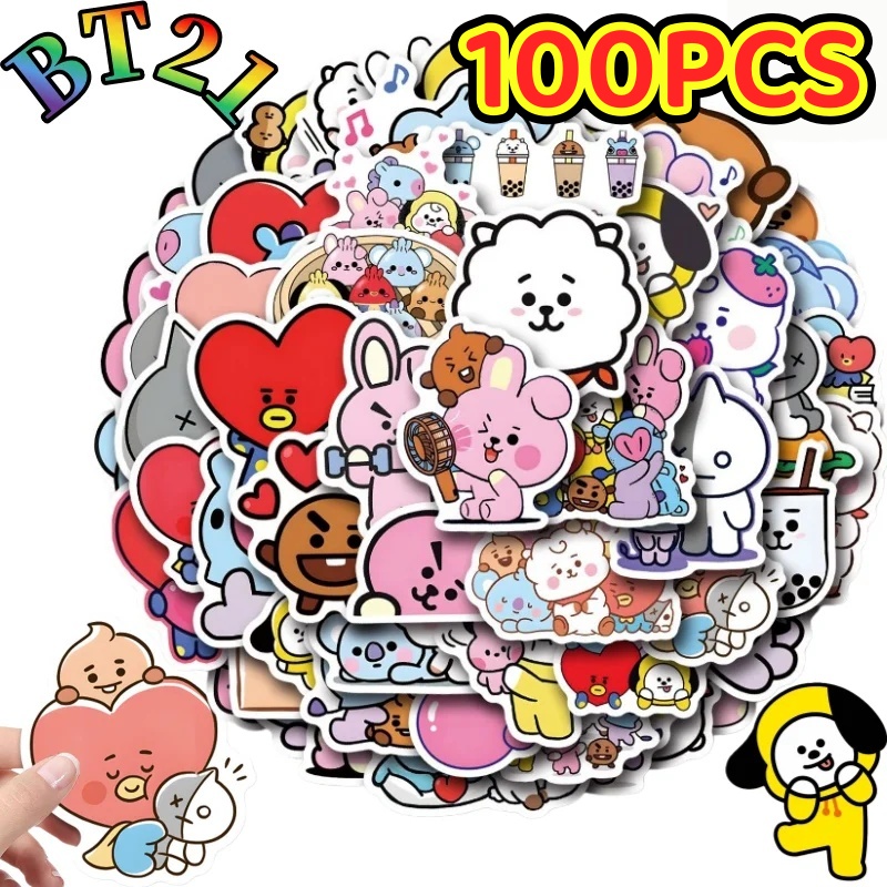 55/110PCS BT21 Chimmy Cooky ko - đánh giá và giá Cookies Pack