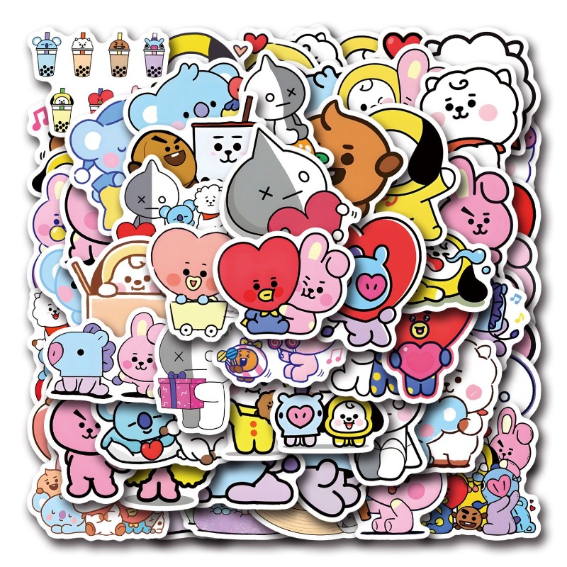 55/110PCS BT21 Chimmy Cooky ko - đánh giá và giá Cookies Pack